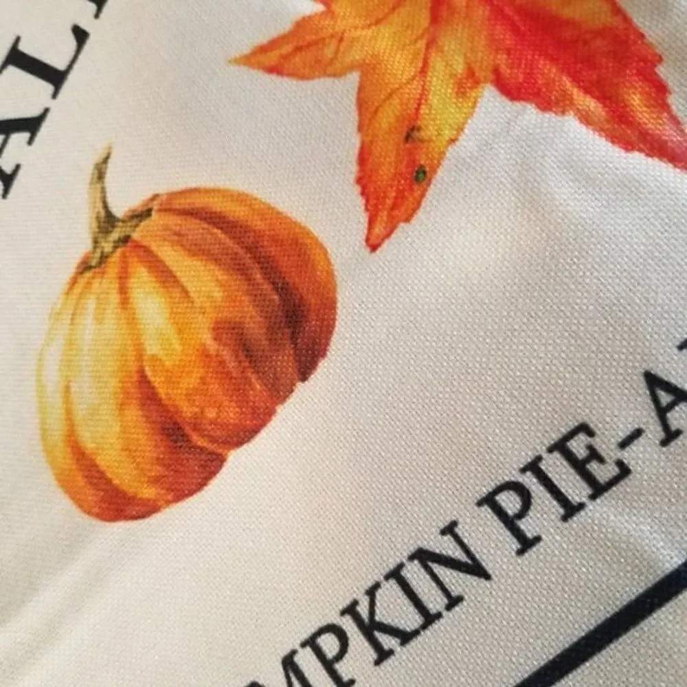 Harvest Market Pumpkin Hayrides Accent Throw Pillow Cover Case Fall 17